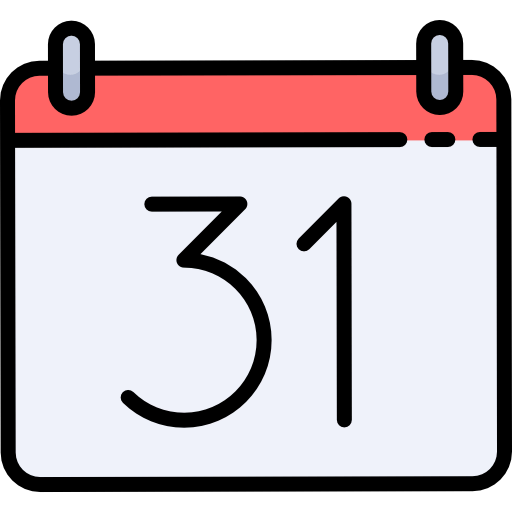 Weekly calendar ícono