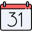 Weekly calendar icon 64x64