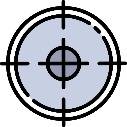 Circular target icon