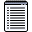 Text lines icon 64x64