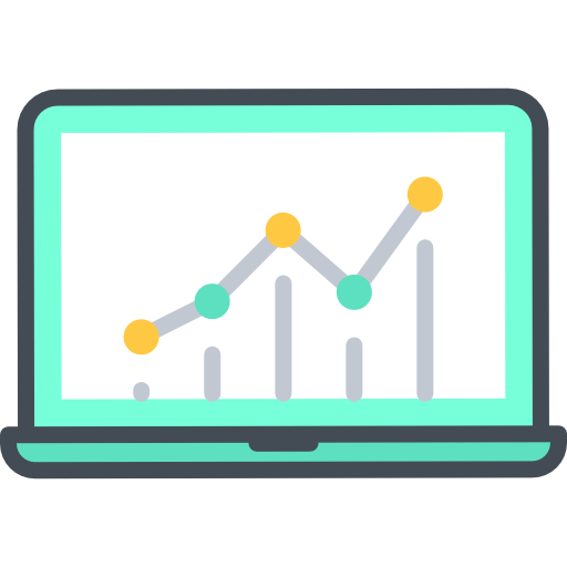 Line chart アイコン