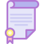Certificate icône 64x64