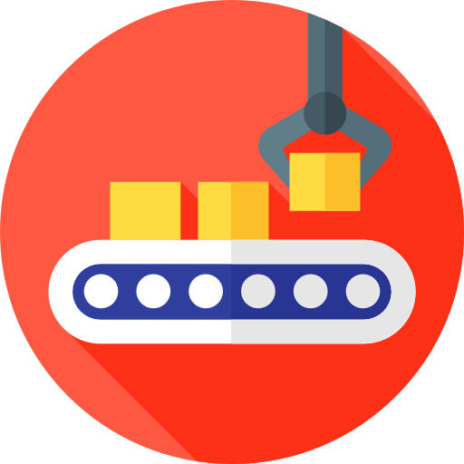 Robot arm icon