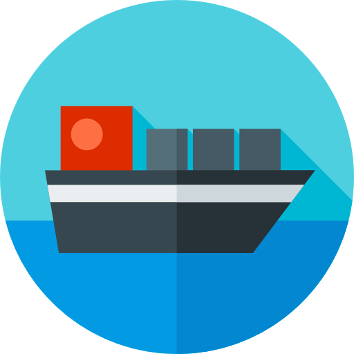 Cargo ship ícono