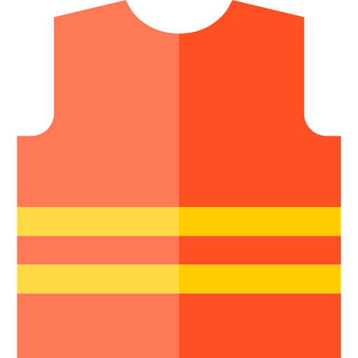 Reflector vest icon