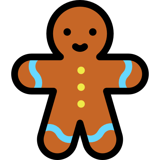 Gingerbread man アイコン