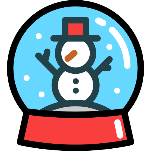 Snow globe icône