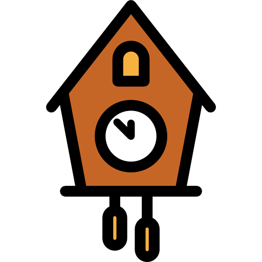 Cuckoo clock Ikona
