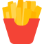 French fries icon 64x64