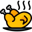 Roast chicken ícono 64x64