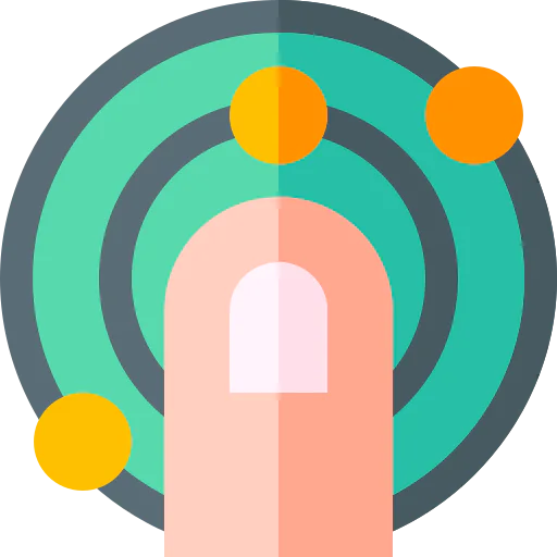Fingerprint scan アイコン