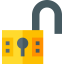 Open lock icône 64x64