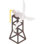 Wind turbine icon 64x64