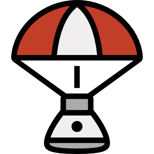 Space capsule ícono