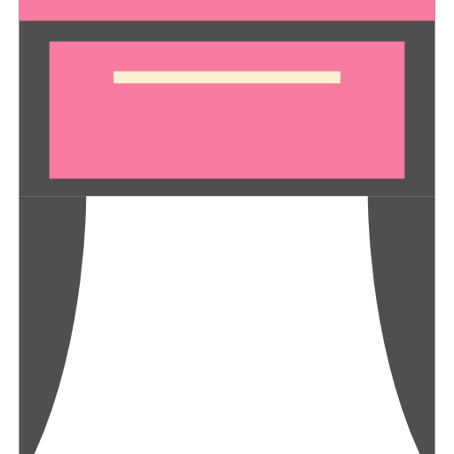 Bedside table icon