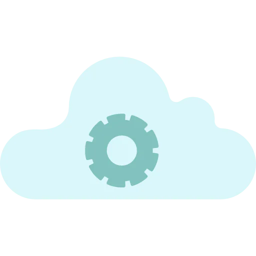 Cloud computing Ikona