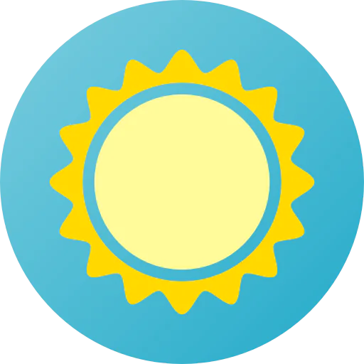 Sun icon