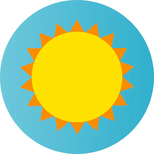 Sun icon