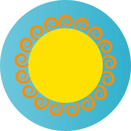 Sun icon