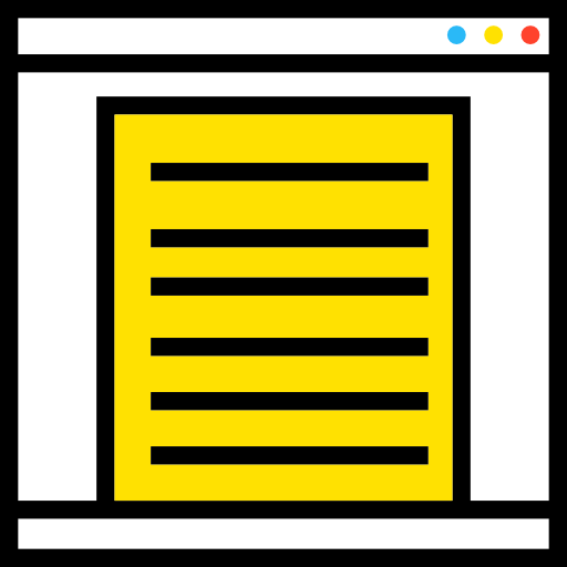 Contract icon