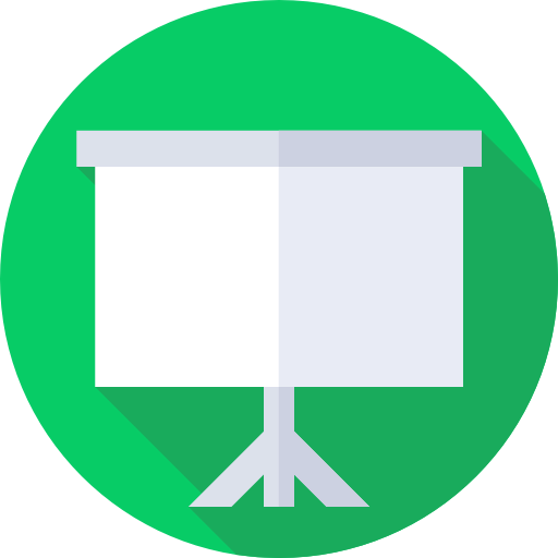 Projector screen biểu tượng