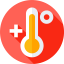 Высокая температура иконка 64x64