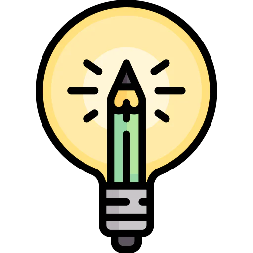 Creative process icon