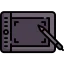 Графический планшет иконка 64x64