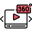 360 video icon 64x64