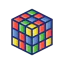 Rubik´s cube 图标 64x64