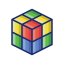 Rubik´s cube ícone 64x64