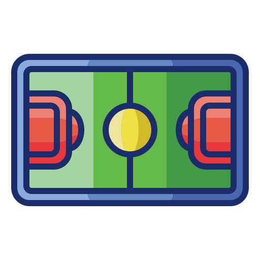 Soccer field icône