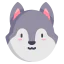 Siberian husky 图标 64x64
