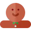 Gingerbread man 图标 64x64