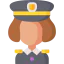 Офицер полиции иконка 64x64