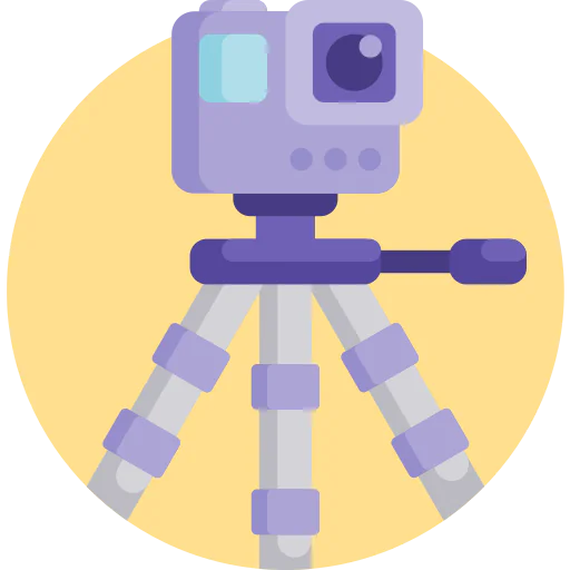 Action camera ícone