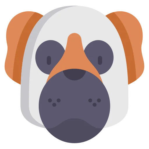 Saint bernard ícono