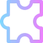 Кусочек головоломки иконка 64x64