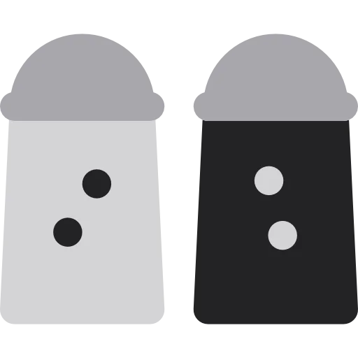 Salt and pepper icône