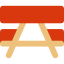 Picnic table アイコン 64x64