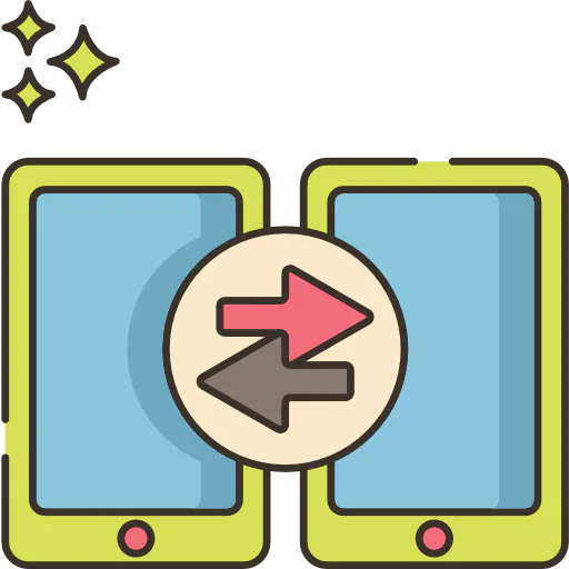 Data transfer 图标