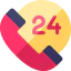 24 hours icon 64x64