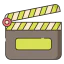 Clapperboard ícone 64x64