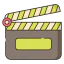 Clapperboard icon 64x64