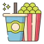 Popcorn icône 64x64