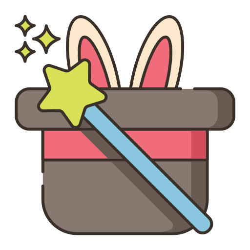 Magic trick icon