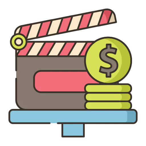 Film budget icône