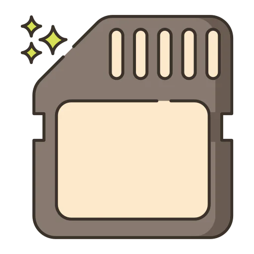 Memory card icon