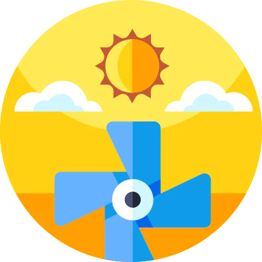 Wind mill icon