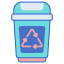 Garbage bin icon 64x64